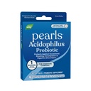 自然之道 酸性脊髓灰质炎 Probiotic Pearls, 支持消化平衡与古特健康, 减少偶发便秘与布洛廷*, 1亿种文化, 30种软胶
