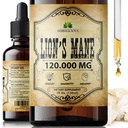 Lion's Mane Expless 4 fl oz Liquid – Natural Mushrom Supplement Tincture for Brain, Memory, Mental Clearity & Focus – 免疫支持 — 高潜力公式 — 90天供应