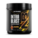 NutraBio Intra Blast Bcaa 氨基酸补充剂,电解液和水分混合剂,Intra, Pre Workout & Muscle Recover, 20g Eaa 氨基酸粉, 5g Glutamine-甜茶, 30 service