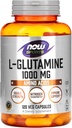 Now Foods Sports, L- Glutamine, 1 000毫克, 120维卡普尔