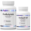 魔方医学研究Probutyrate Gut健康补编,Butyric酸复合物和AnaQuell QR,压力救济和Mood支助补编