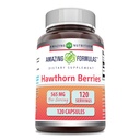 (原始内容存档于2018-09-21) (英语). Amazing Formules Hawthorn Berries Supplements + | 565 Mg Per Service → 120 Capsules → 非GMO → Gluten Free → | → 美国制造.