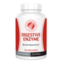 Silver Fern Brand Ultimate 消化酶补编 - 1瓶 = 90 Capsules - 高可能性,多酶 - 消化舒适和食品容忍 - Hemicullulase, Peptidase, Maltase, More
