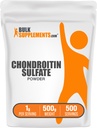 Bulk Assupports.com Chondroitin Sulfate Powder - Chondroitin Sulfate Supplements - 联合支持 - Gluten Free,每役1克,500克(1.1磅)(包1)