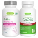 高级产前多维特敏 + 高吸收 CoQ10 100mg 120 软胶 妊娠支助包 由 Igennus 制作