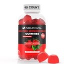 Creatine Monohydrate Gummys - 3g service,无糖,90个伯爵,非GMO,为男女设计,Gluten Free,Non Bloating - Vegan,Halal,Kosher. (90个单位,草莓)
