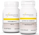 与活性B-复合体、60 Capsules & Vitamin E, 60 Softgels - 支持能量代谢活性B-复合体* - 支持心脏健康和抗氧化剂活动的维生素E *