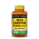 MASON 天然维生素A Beta Carotene 25 000 IU - 支持健康视觉、细胞功能和免疫功能,100软胶