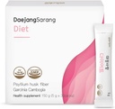 Daejang Sarang (Garcinia Cambogia, 30 Sticks) - Psyllium Husk Fiber补编,消化卫生和便秘救济. 植物成份,超强5500mg & HCA 780mg.