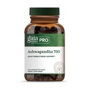 GAIA HERBS PRO Ashwagandha 700 - 健康免疫支助补编* - 有机Ashwagandha的单赫公式 - Vegan、无胶体、无豆体 - 120 液态植物帽(60种服务)