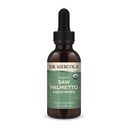 Mercola Saw Palmetto Liquid Drops博士,2 Fl.Oz.(60毫升),30位服务员,膳食补充,支持正常解毒过程,非GMO,认证为USDA Official