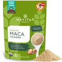Navitas Organics Maca Powder – 100% Gelatinized Perual Maca for smoothies, Lattes, Baking & More – 能量与平衡 — USDA Organics, Non GMO, Vegan, Gluten Free (16oz). 包,180名服务员,2-Pack)