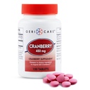 GeriCare- 450mg纯Cranberry牌匾用于尿道切削健康- 自然UTI预防男女- GMO, Gluten & 奶油免费Cranberry 聚焦[100计]