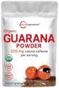 有机瓜拉纳粉末 1000 mg Per Serv, 8 Ounces → 220 mg 天然咖啡因 能量器, 巴西草药提取剂, Raw, Bulk Superfoods, Coffee 代用品, Vegan 友好及非GMO