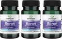 来自Albion的Swanson Boron - Boroganic Glycine 补充剂 支持联合健康与骨质健康 - 高吸收公式 可能支持总体平衡 - (60卡普尔,每包6毫克) (3包)