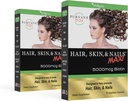 Purvana Max hair, Skin, and Nails Vitamin - 5000mcg Biotin, Folic Acid, DMAE, Grape种子提取 - 一天一次 Vegan hair, Skin, Nails 支持 - 推广凝胶生产 - 30 caps (Pack of 2)
