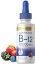 Carlyle Vitamin B12 亚语液滴 | 10,000 mcg | 2 fl oz | 蔬菜,非GMO, Gluten Free
