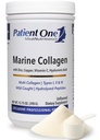 患者 1 Marine Collagen QQ 粉末补充剂 提供全-Body 支持 * + 类型 1, 2 和 3 Collagen, Plus Collagen Cofacters 13.75 oz