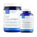 基本堆栈 L- Glutamine 家园和远方套装 - L Glutamine 粉末和卡普苏莱