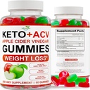 Keto ACV Gummys 高级体重损失 - ACV Keto Gummys 重量损失 - Keto Gummys 女性和男性的 Keto Gummy 补充 - Cleanse - Detox - Apple Cider Vinegar - 美国制造