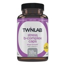 Twinlab 压力 B - 复合盖章 - 完整的 B - 复合盖章 & 1000 mg 维生素 C - 能量支持补编,配有维生素 B12 和 B6-100 卡普尔