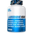 增压营养 氮氧化物促进剂 L-Arginine 补充剂 - 高发性氮氧化物补充剂 1500 mg的增强泵能量肌肉生长和宽度 NO 推动剂