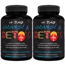 研究实验室 15日Colon Cleanse & Detox for Less Bloat Flat Tummy w/Probiotics - 2 Fer 1 - 便秘救济 - 流沙毒素,布斯能量. 临床研究安全和有效的公式