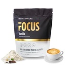 Focus Coffee Creamer for Energy & Clarity - MCT Powder + Nootrophics + 适配体 - 无吉特或崩溃的生产力提高 - Keto, Vegan, 0 Sugar - 配有陶林,L-Tyrosine,Rhodiola