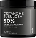 Cistanche Tubulosa 提取 - 超高概率 10:1 提取率50% Echinacoside 和 10% Verbascoside - 高度集中 - 第三方实验室测试 - 60 Capsules