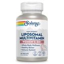SOLARAY Liposomal 多维明女性50+,强化对铁的吸收,维生素D,维生素C,B12,Biotin & More,Imune支持和骨质健康,Vegan,30名服务员,60名VegCaps