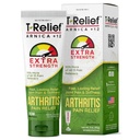 T-Relief 外强性关节炎 Cream Arnica + 12 疼痛解脱自然药 帮助苏氏索里内斯·斯蒂夫内斯(Sooreness Stiffness Aches)和关节疼痛 自然 - 3 oz