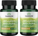 Swanson Prebiotic Jerusalem Artichoke - 90% 胰岛素 400 mg 60 Caps (2 Pack) (2 Pack) (中文(简体) ).