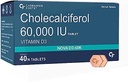 清真维生素D3 60 000 IU -- -- 可口味的胆固醇