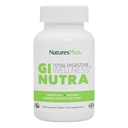 NaturesPlus GI 天然總消化環境 - 90双脂片 - 配有L-Glutamine,Probiotics,Prebiotics & Enzyms - Gluten Free - 30 services