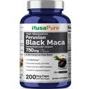 NusaPure Black Maca Root 50:1 提取物,750毫克等效于37,500毫克/200维基百科