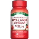大自然的真理苹果 苹果苹果 葡萄酒 Vegar Vegan Capsules | 1200mg | 60 Veggie Pills | extra Trenge | Vegan, Non-GMO 和 Gluten 免费补编