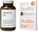 ALGAECAL 男女维生素D3 & K2, 镁和书籍, Lara Pizzorno健康你, 增加骨骼健康, 1月-月供应
