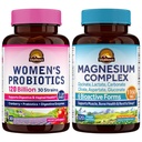 Vitalitown Probiotic + 镁盒(包件2) + 妇女Probiotics(项目1) 和 镁复合物(项目2) + 30 Probiotic Capsules 和 120 镁盒