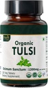 Tulsi 120 平板电脑 — — USDA有机圣巴西尔 — — 支持压力缓解和适应性平衡 — — 饮食补充120tab