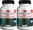 Wellary Max 更年期支助补编,40亿 CPU Probiotic Blend, 90 Capsules (2)