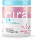 Cira Glow-Getter Reds 超级食品粉剂 - 抗氧化剂和多酚促进能量和脂肪健康 - 30 services, Aloha Punch