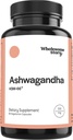 Ashwagandha Capsules 5% Withanolides 5% Withanolides Ashwagandha 根部提取补充品 Ashwagandha 300mg 压力管理和福利支持 60 Ashwaganda 药丸