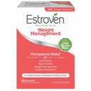 更年期救济的Estroven体重管理 - 60 Ct. - 临床证明的成品 帮助管理体重,提供夜间汗水和热闪光救济 - 无毒品和无胶剂
