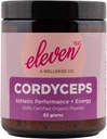 11 TLC - Cordyceps 蘑菇粉超食品 100% 有机, 运动性能+能量, US Grown - 第三党测试, GMO 自由非 - 反应玻璃, 服务