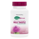 Natures Plus Herbal Actives Milk Thetle, 扩展释放-500mg, 80%Silymarin, 30个植物药片-无葡萄糖- 30个服务