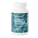 BRAINMD博士 Amen Vegan Omega-3 Power - 60 种植物软胶 - 1,100 mg of EPA & DHA - 支持焦点,记忆和心脏健康 - Vegan, Gluten Free & 非GMO - 30 services