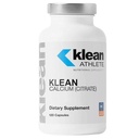 Klean ATHLETE Klean Calcium Citrate - 用于骨质健康与密度 - 骨质对体育的支持* - Gluten Free, Vegan & Non-GMO - 120 Capsules