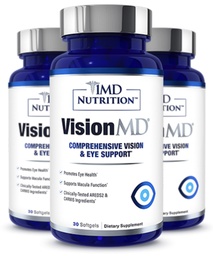1MD 营养展望MD 眼维生素CARMIS - 与Lutein & Zeaxanthin \ \ 支持视觉健康,每日眼草,和偶发干眼 & 90 Softgels (3-Pack)