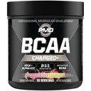 PMD Sports BCAA 充电的氨基酸饮料混合物,用于性能、恢复、耐力和水分 - 增加锻炼和日常能源的肌肉功能 - 草莓柠檬汁(30架)