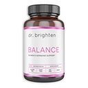 Brighten Balance博士 -- -- 妇女与香草莓和DIM的荷尔蒙平衡 -- -- 目标荷尔蒙Acne,Protections, & PMS -- -- Vegan,非GMO